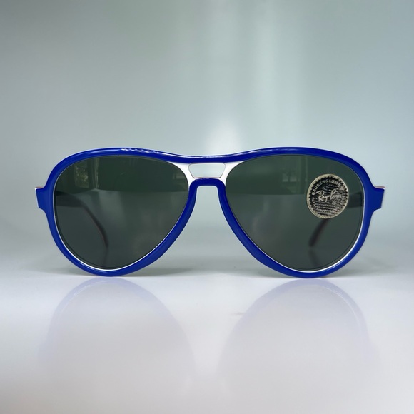 New Vintage B&L RayBan Vagabond G15 Red White Blue Aviator...